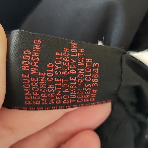 Via Spiga Womens Black Fur Down Insulated Coat Size Small - Picture 12 of 12